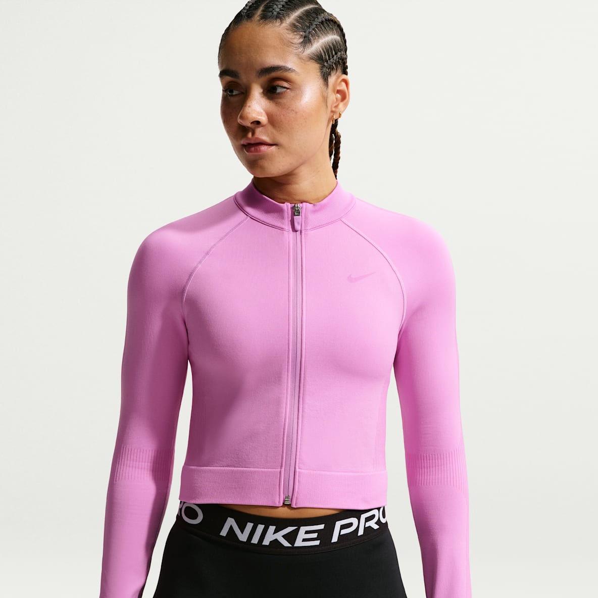 Nike Pro Seamless Women's Full-Zip Training Top