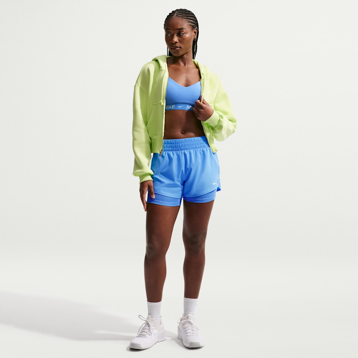 Nike One Women's Dri-FIT Mid-Rise 8cm (approx.) 2-in-1 Shorts