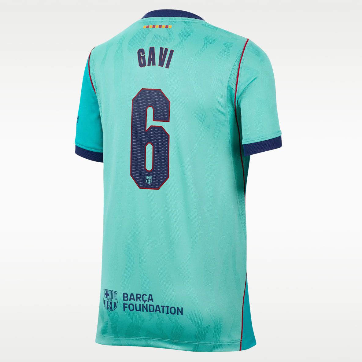 Gavi Barcelona 2026/27 Stadium Third Big Kids' Nike Dri-FIT Soccer Jersey