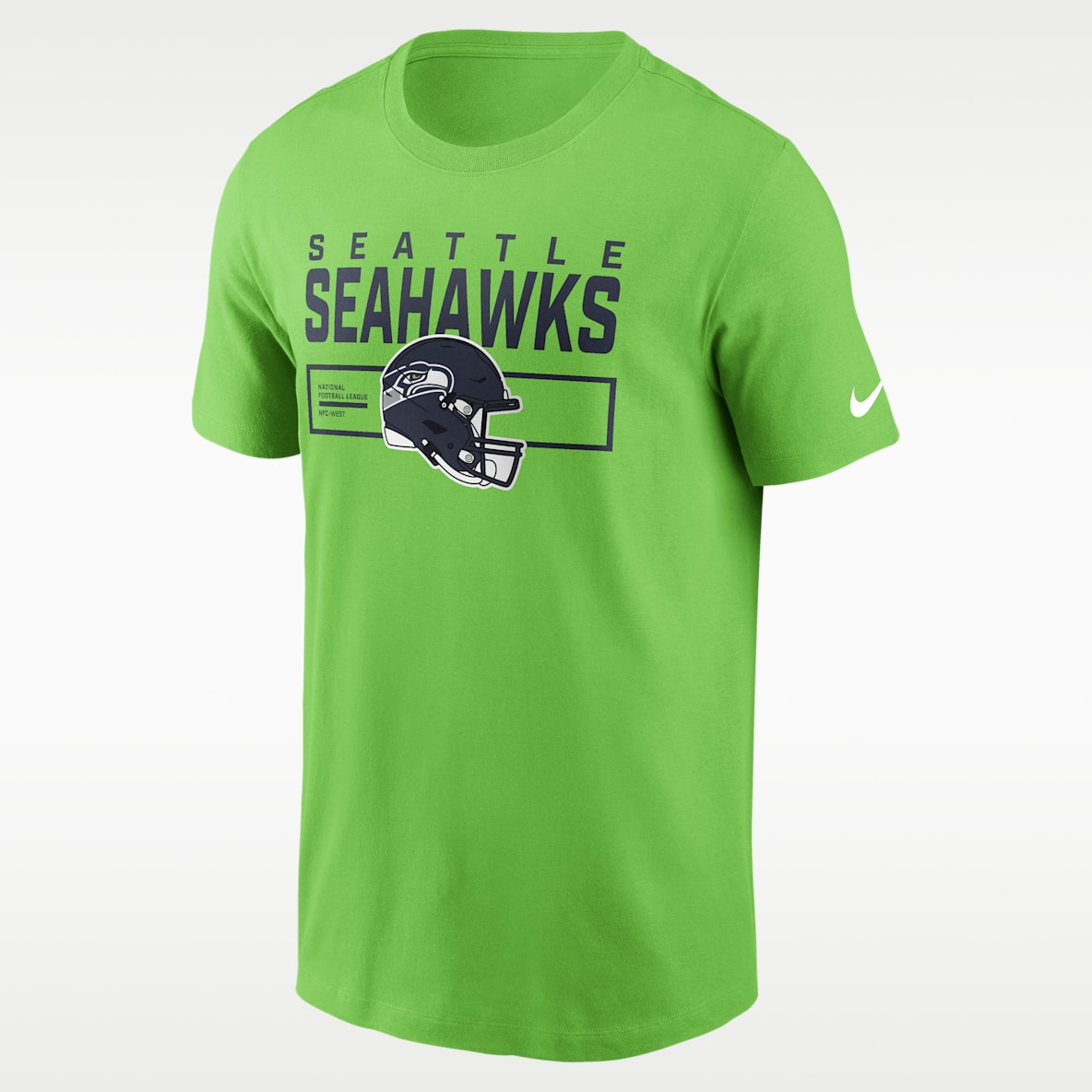 Seattle Seahawks Helmet Essential Men's Nike NFL T-Shirt