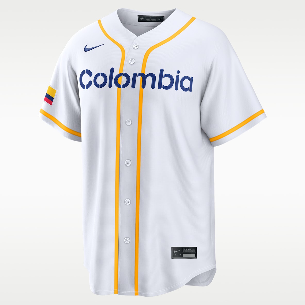 Colombia National Baseball Team 2026 World Baseball Classic Men's Nike Stadium Jersey