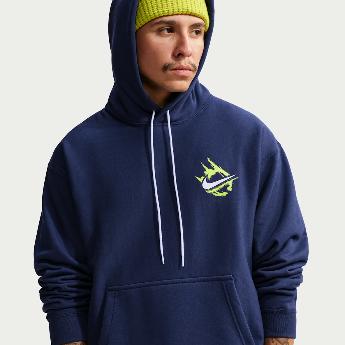 Nike Solo Swoosh Sweat à capuche en Fleece pour homme
