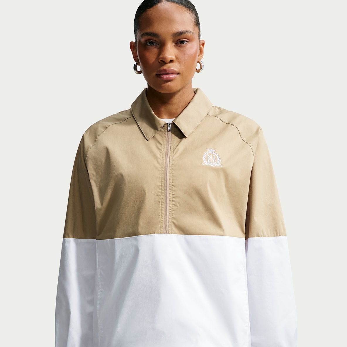 Nike Sportswear Women's Oversized Poplin 1/2-Zip Jacket