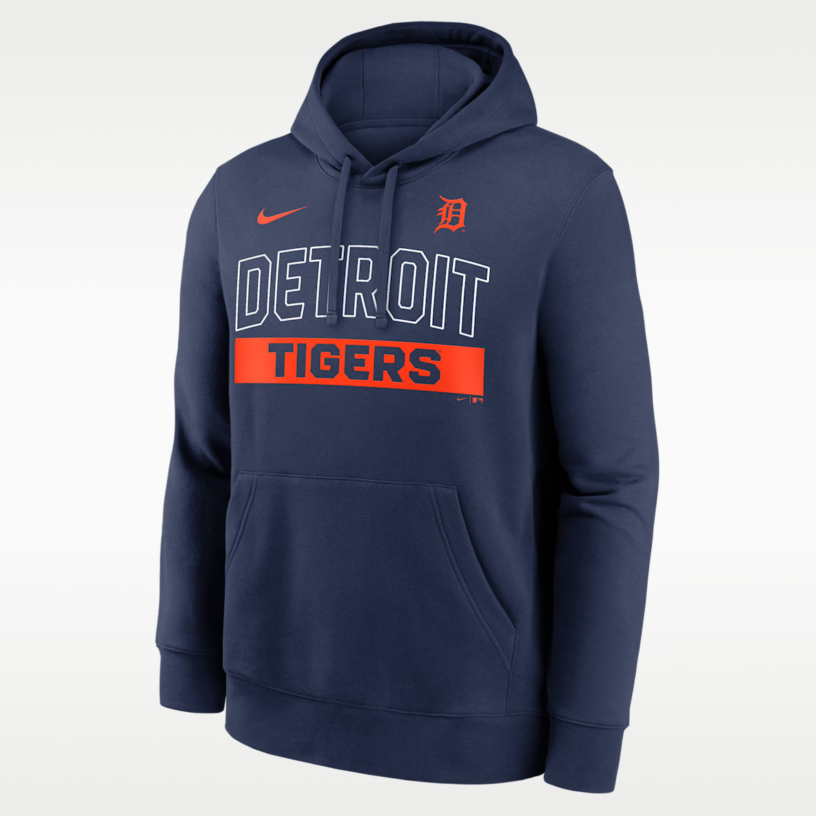 Detroit Tigers Club Men's Nike MLB Pullover Hoodie