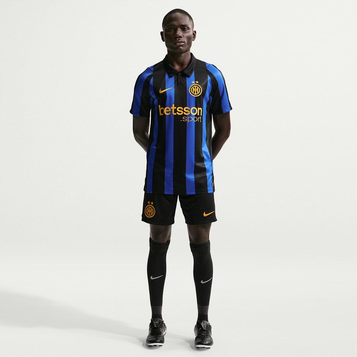 Inter Mailand 2026/27 Stadion Heimtrikot Nike Dri-FIT Replika-Fußballshorts (Herren)