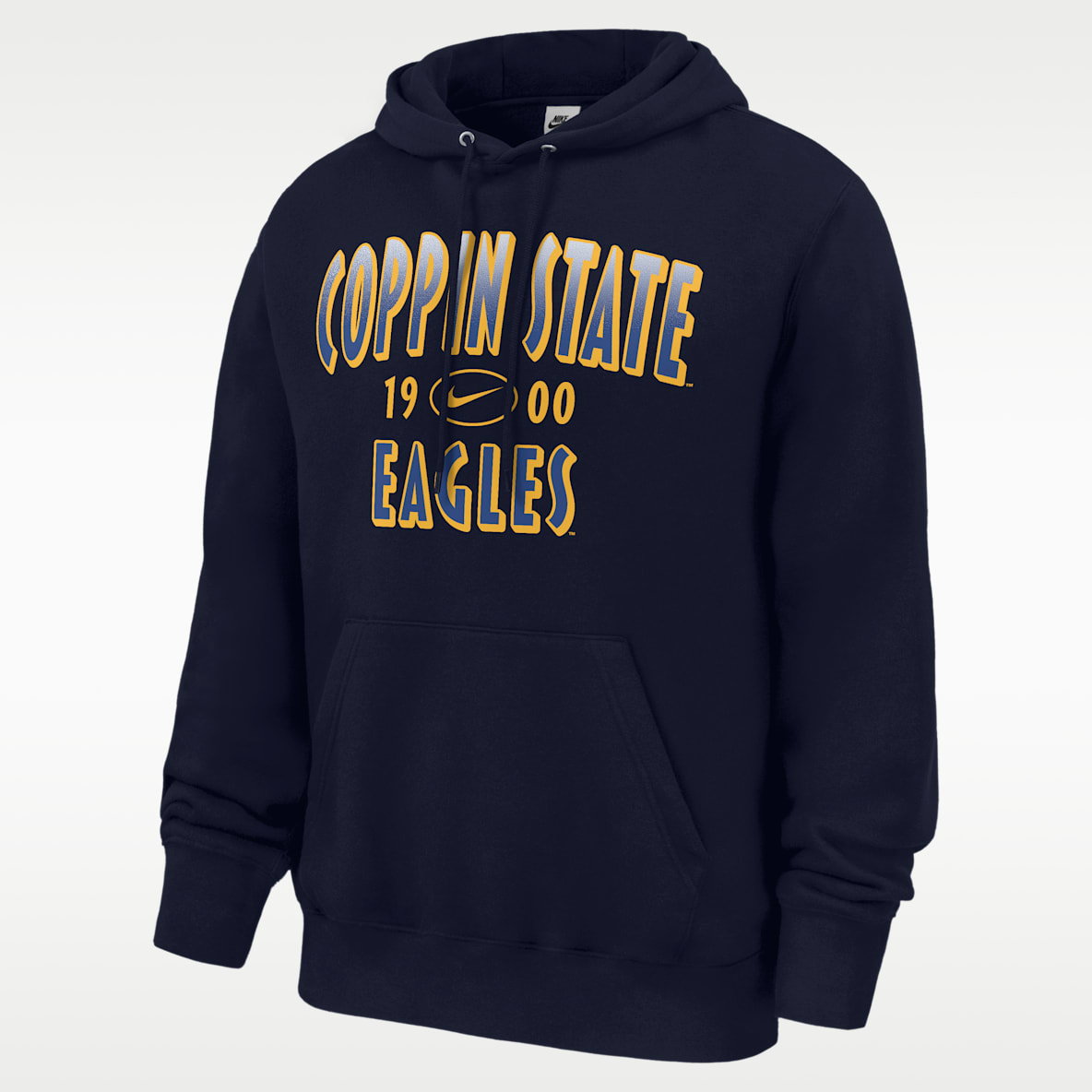 Nike College (Coppin State) Men's Club Fleece Pullover Hoodie