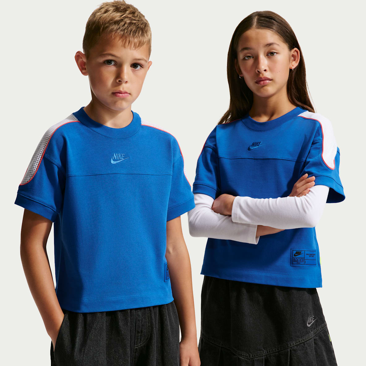 Nike Sportswear Collection Big Kids' Short-Sleeve Top