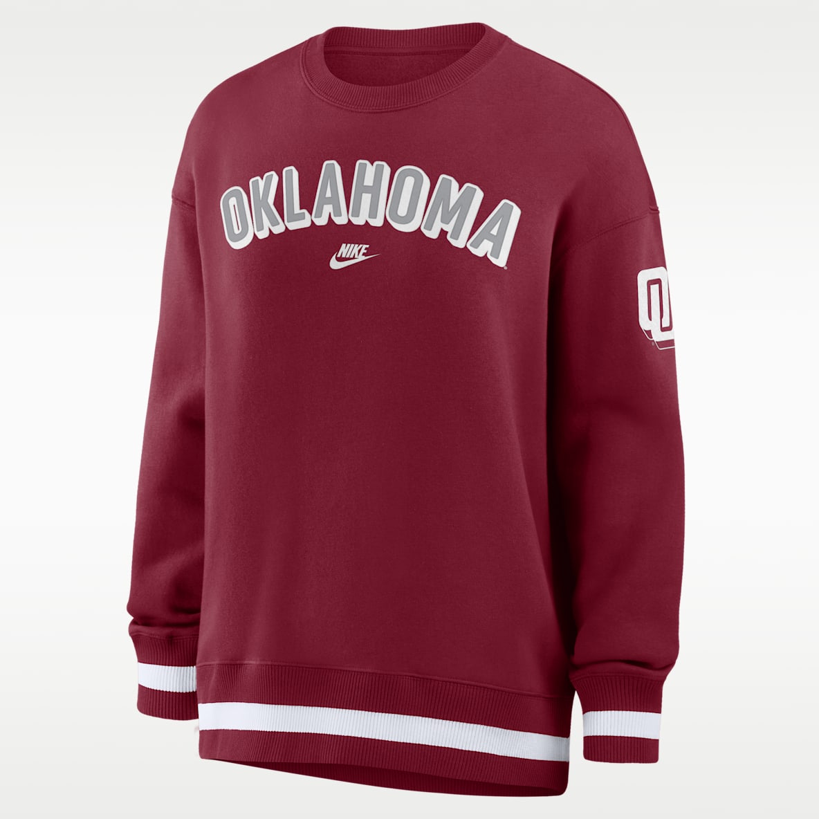 Oklahoma Legacy Phoenix Women's Nike College Oversized Pullover Crew