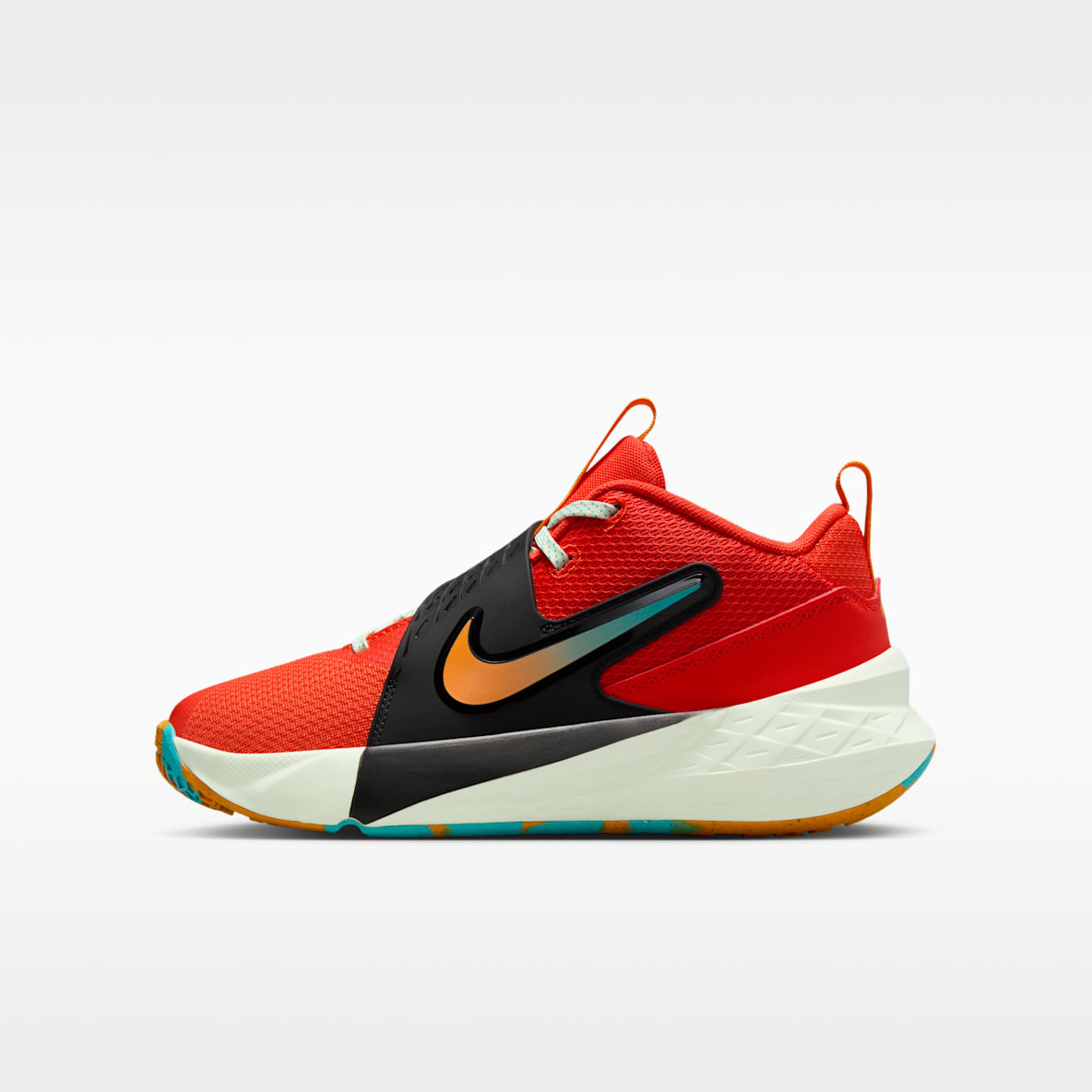 Nike Team Hustle D 12 Tenis de básquetbol para niños grandes