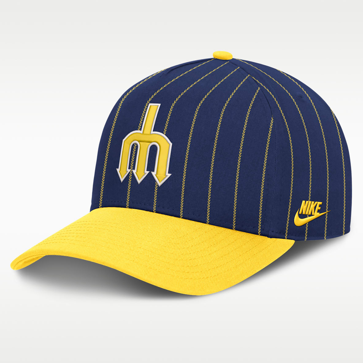 Seattle Mariners Cooperstown Rise Men's Nike MLB A-Frame Adjustable Hat