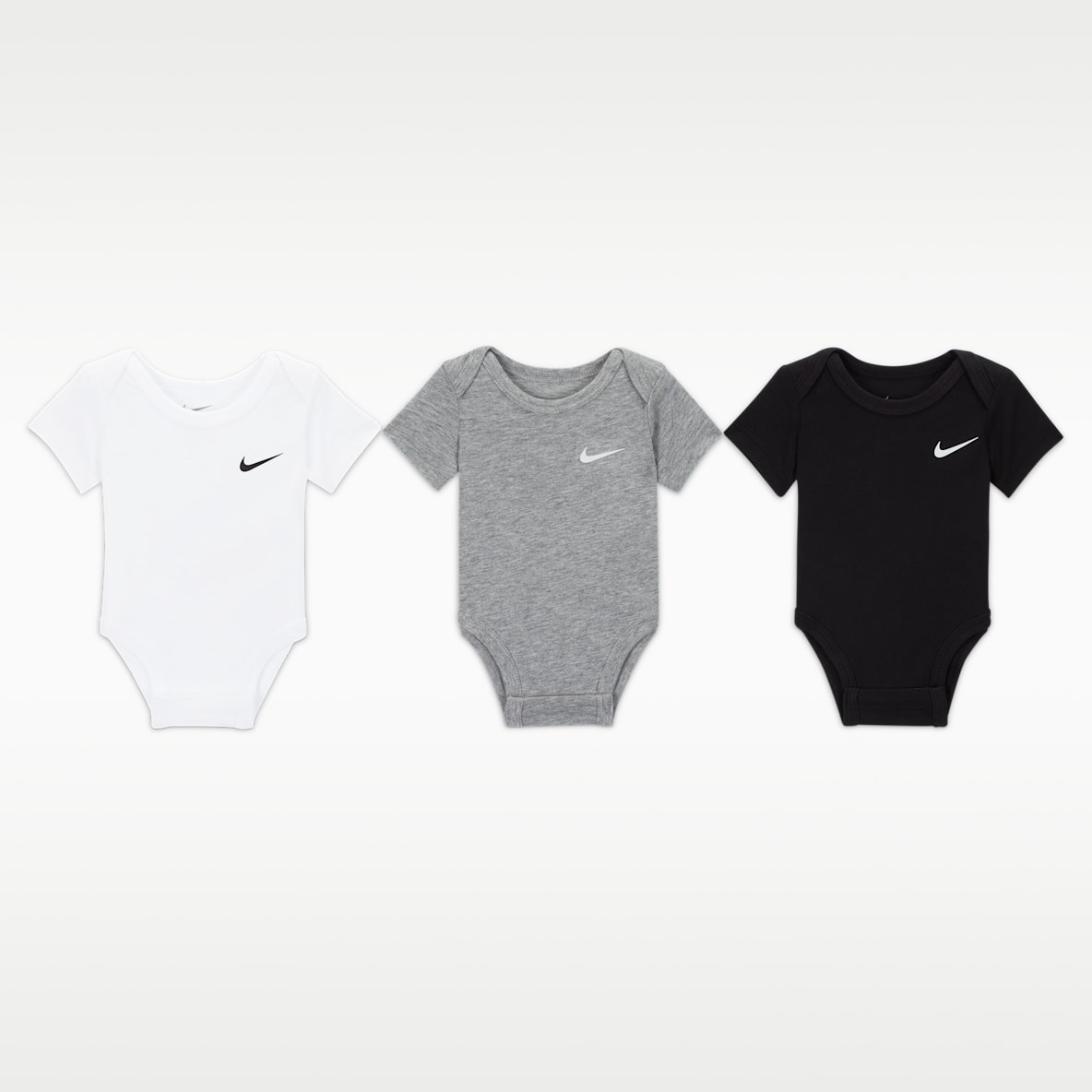 Nike Body Swoosh (confezione da 3) – Bebè (0-9 mesi)