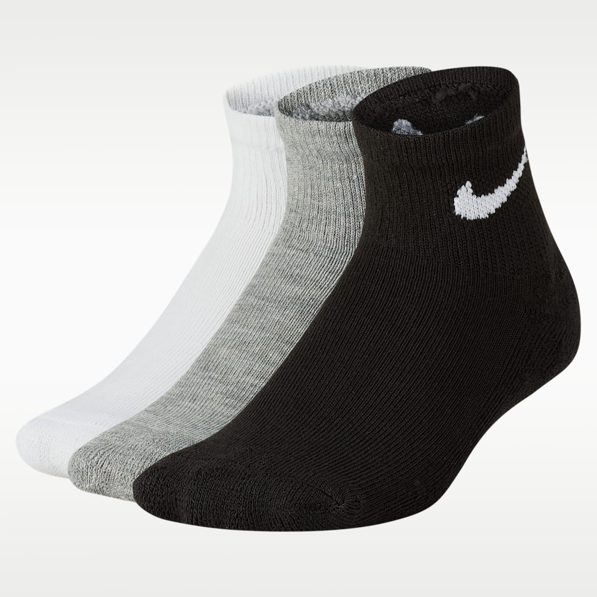 Nike Basics Little Kids' Ankle Socks (3 Pairs)