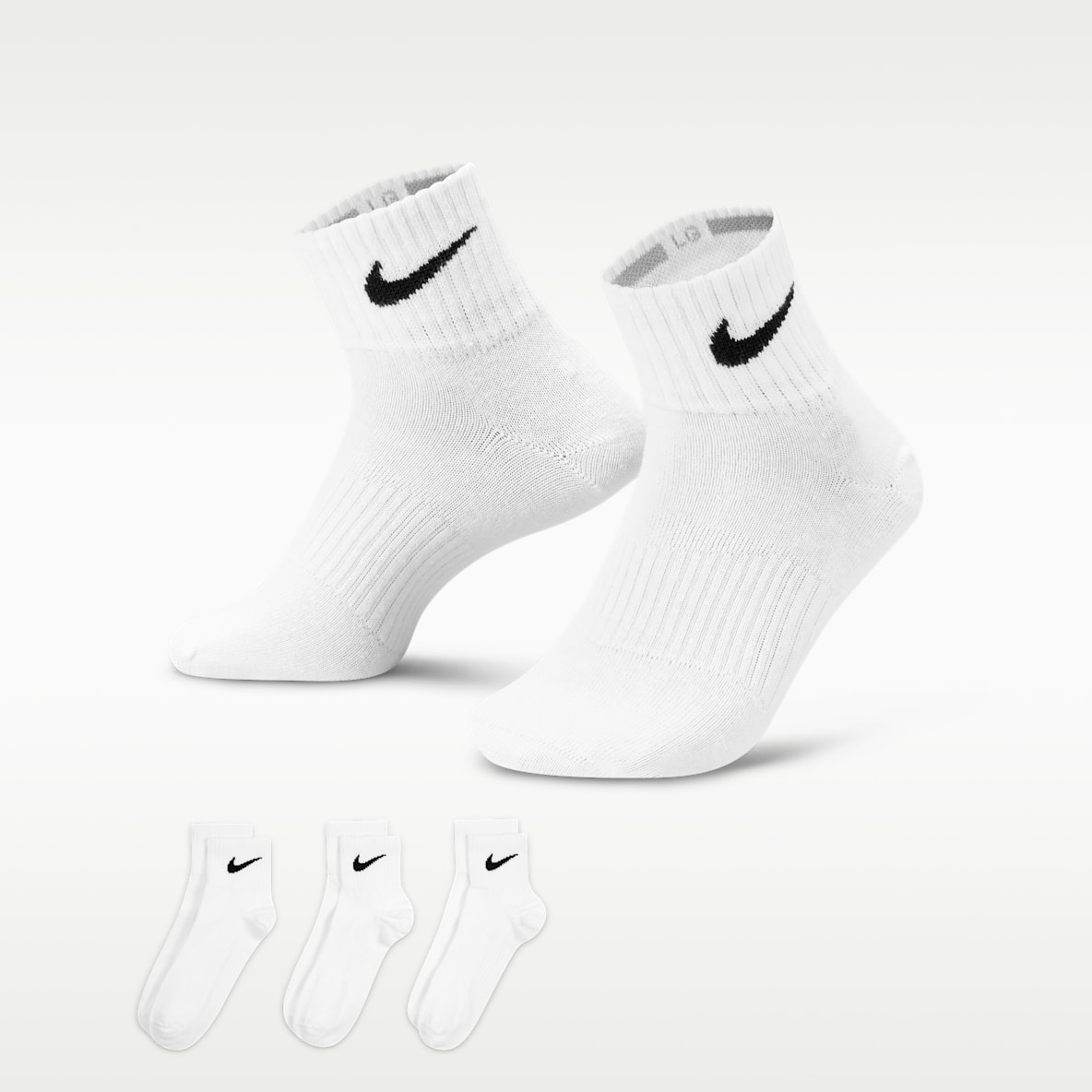 Nike Performance Lightweight Training Ankle Socks (3 Pairs)