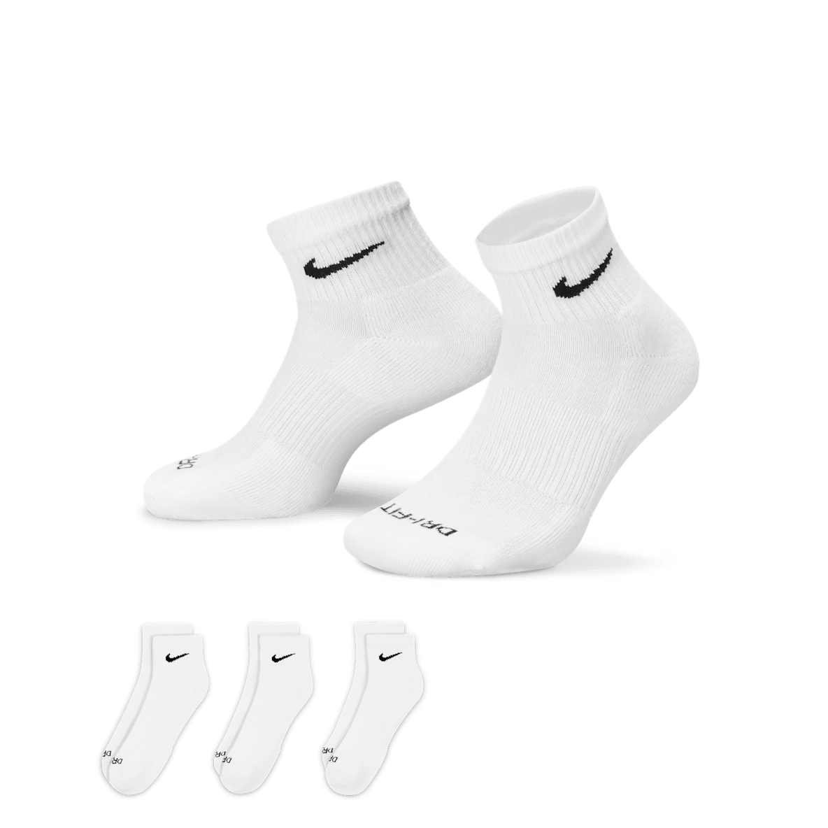 Nike Everyday Plus Cushioned Nike Everyday Plus Cushioned Training Ankle Socks (3 Pairs)