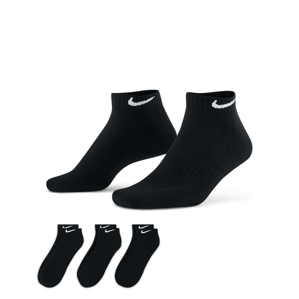 Nike Everyday Cushioned Nike Everyday Cushioned Training Low Socks (3 Pairs)