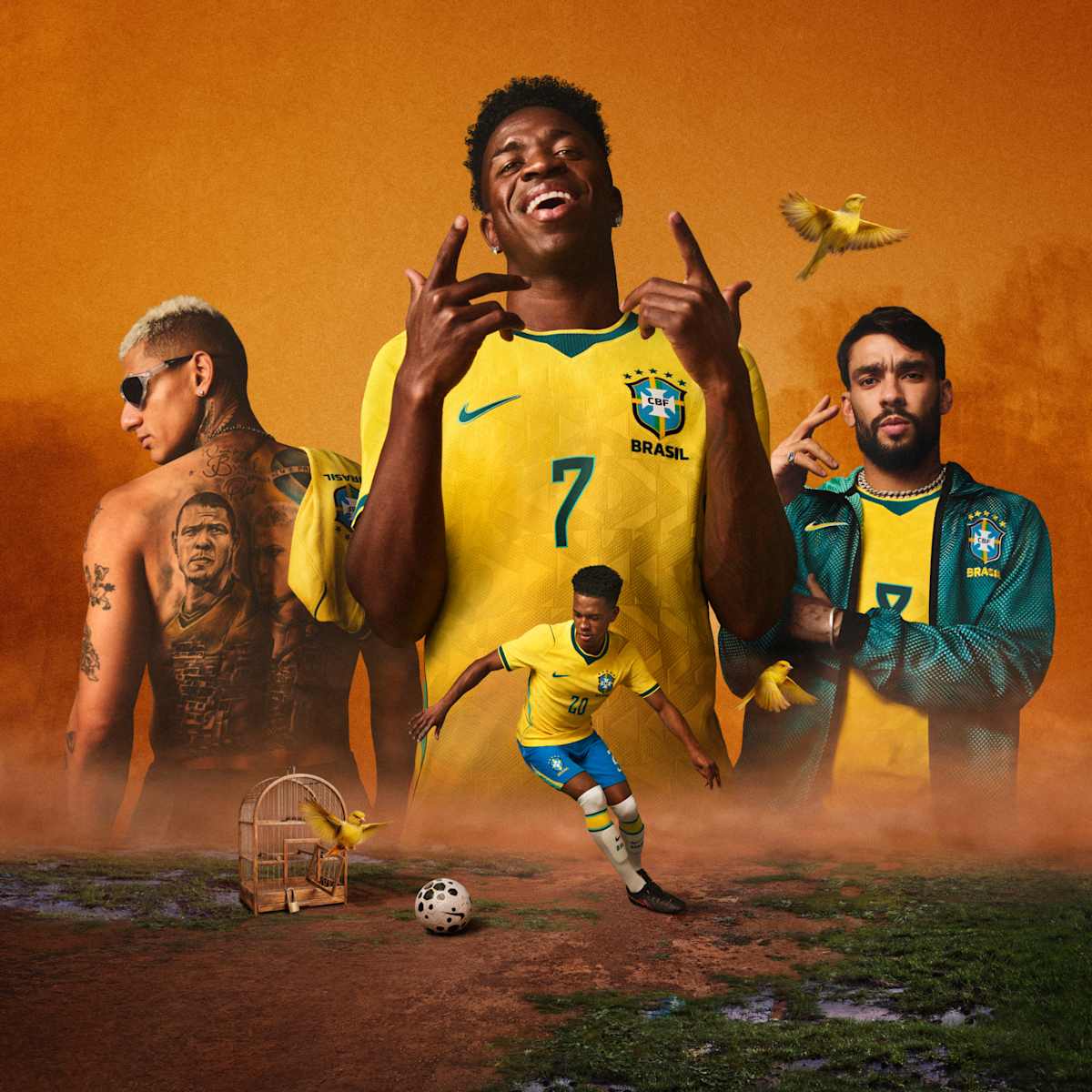 Nike ブラジル代表 トレーニングウェア M 614725-338 Brazil. Nike.com