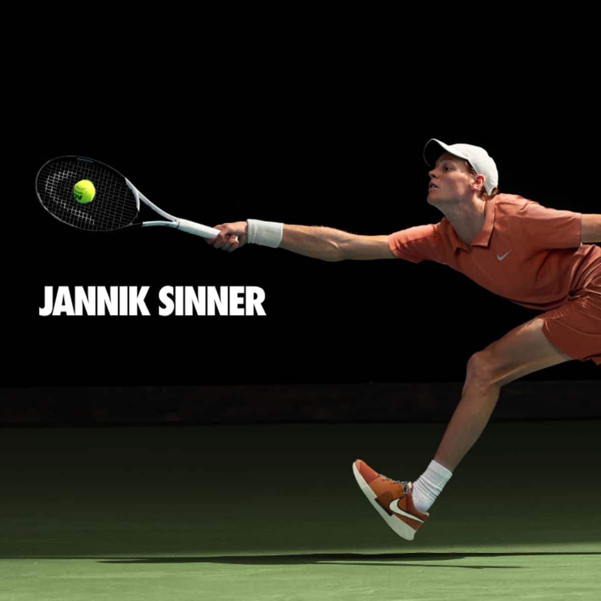 Jannik Sinner. Nike CA