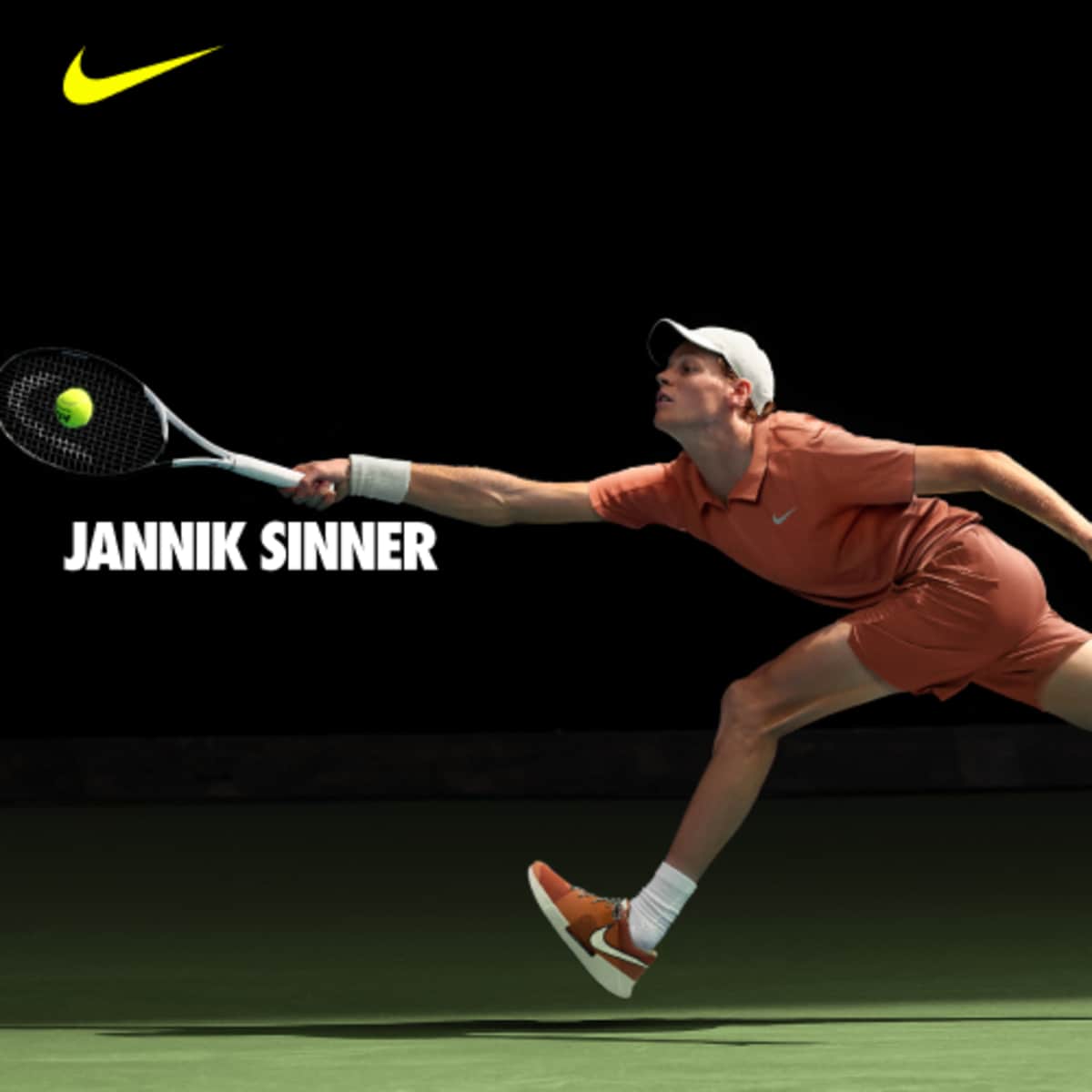 ナイキ　シナー着用ウェアL Jannik Sinner ナイキ シナー着用ウェアL Jannik Sinner THE NEW SEASON
