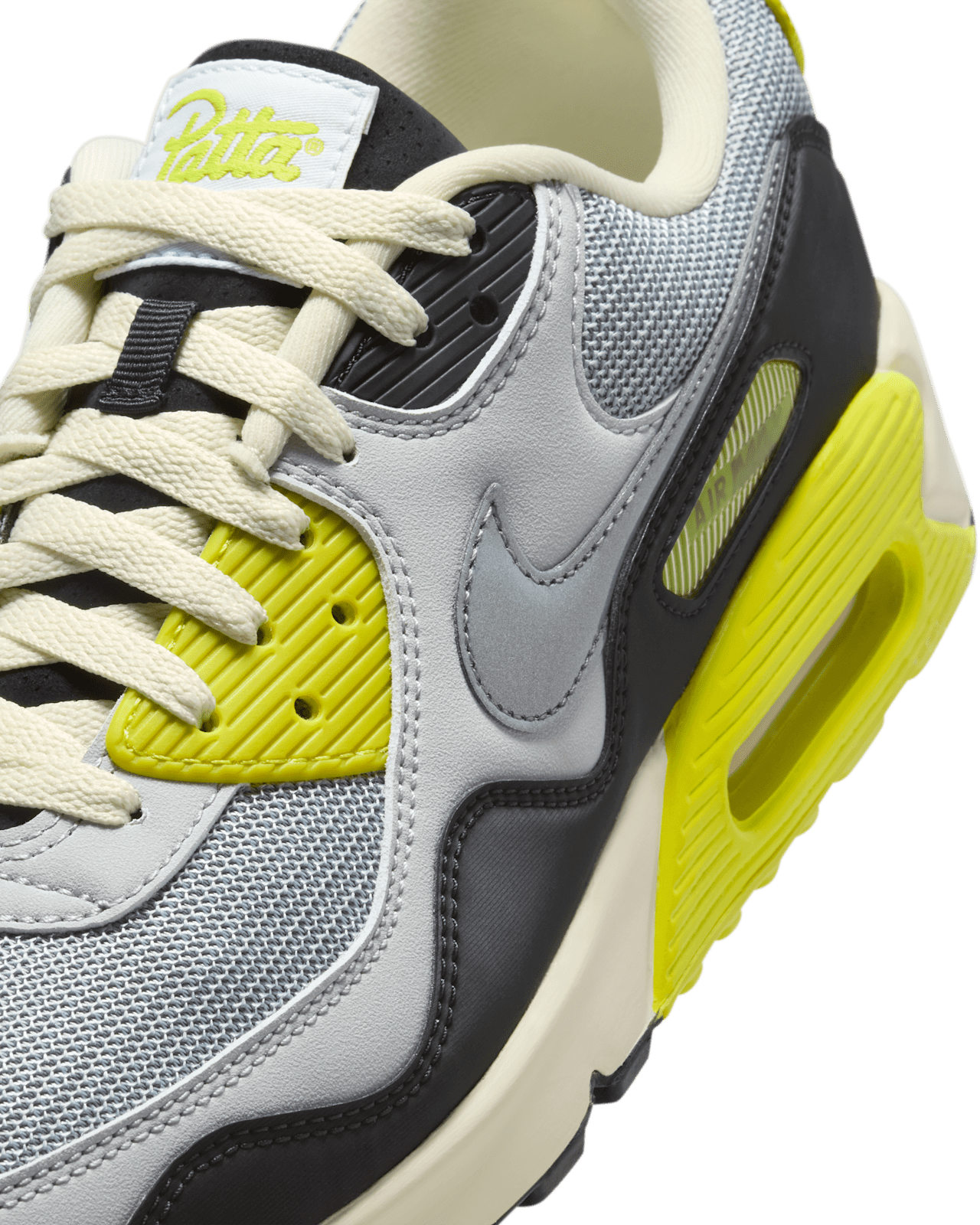 Fecha de lanzamiento de los Air Max 90 x Patta "Cyber and Particle Grey" (HF8814-001)