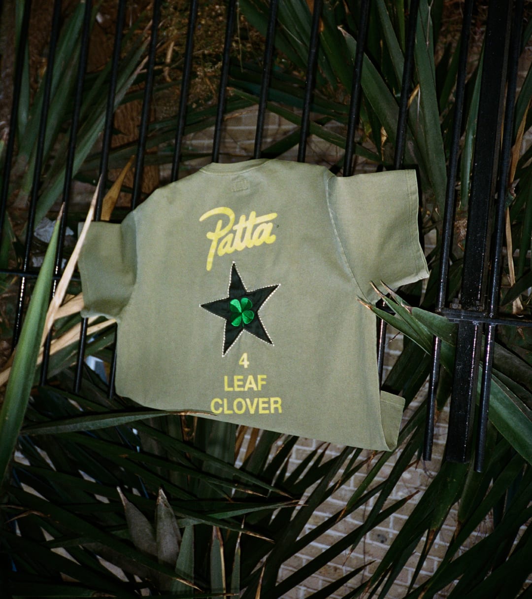 Capsule collection Four-Leaf Clover Converse x Patta