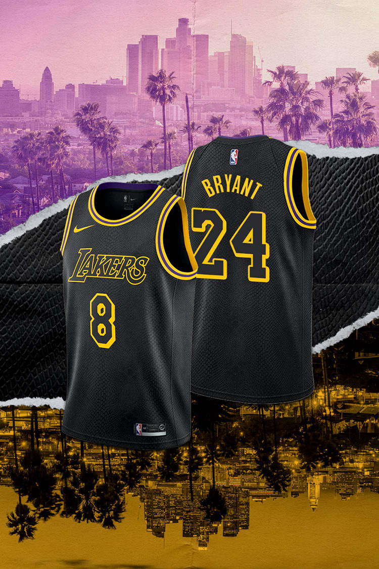 Lakers Edition Jersey 'Black Mamba' Release Date 