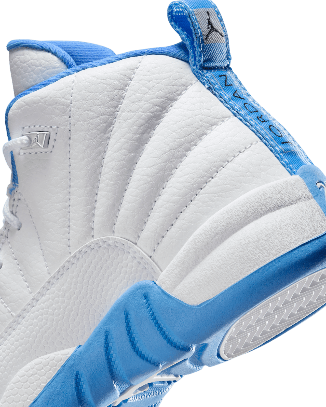 Little Kids' Jordan 12 'White and University Blue' (151186-112)