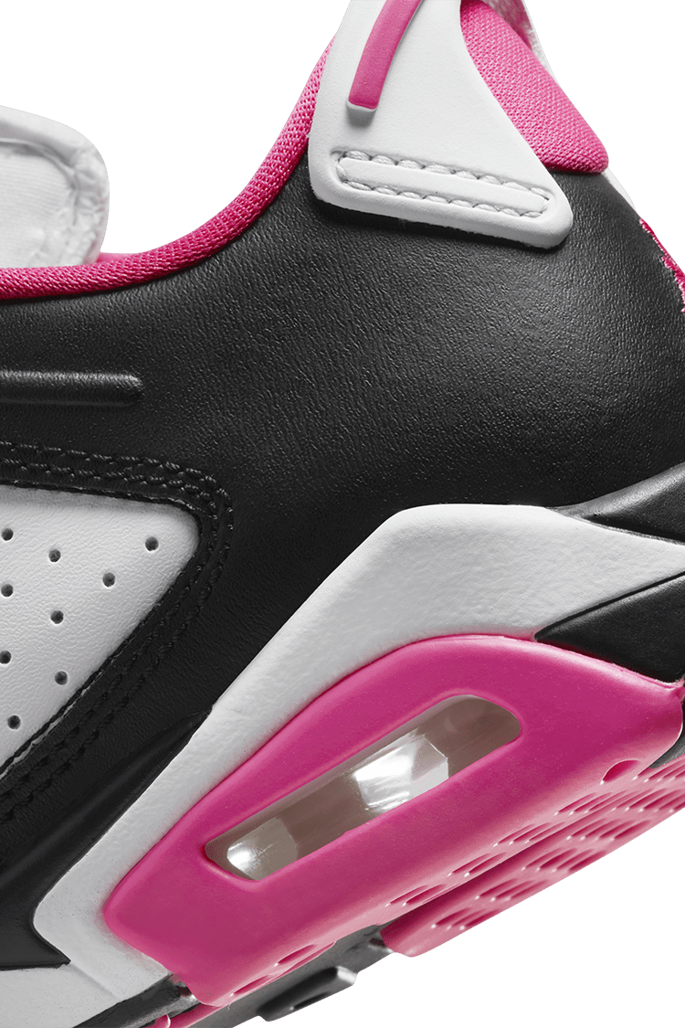 วันเปิดตัว Air Jordan 6 Low "Fierce Pink" เด็กโต (768878-061)