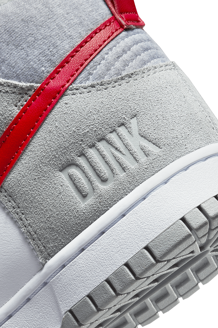 【NIKE公式】ダンク HIGH 'Light Smoke Grey and Gym Red' (DJ6152-001 / NIKE DUNK HI RETRO SE ATH)