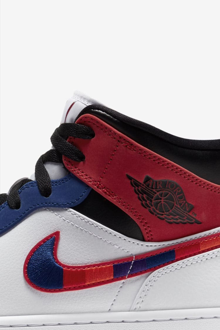 Jordan 1s red and blue on sale