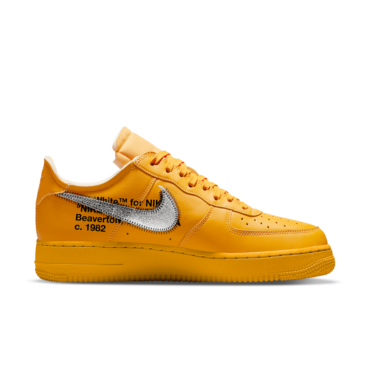 Air Force 1 x Off-White™️ 'University Gold' Release Date