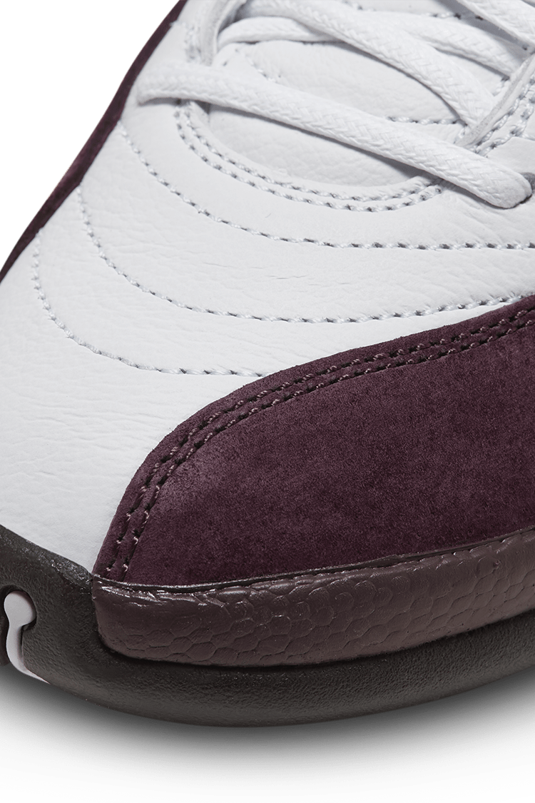 Women's Air Jordan 12 x A Ma Maniére 'White and Burgundy Crush' (DV6989-100)  Release Date. Nike SNKRS