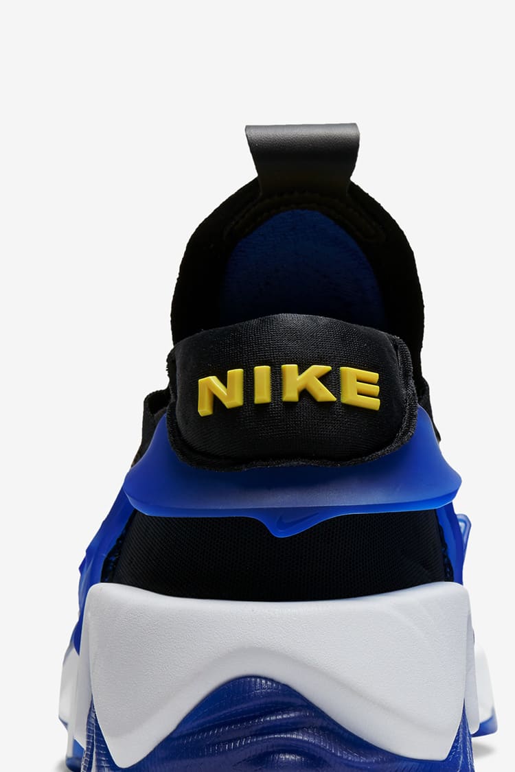 Adapt Huarache 'Black/Racer Blue' Release Date