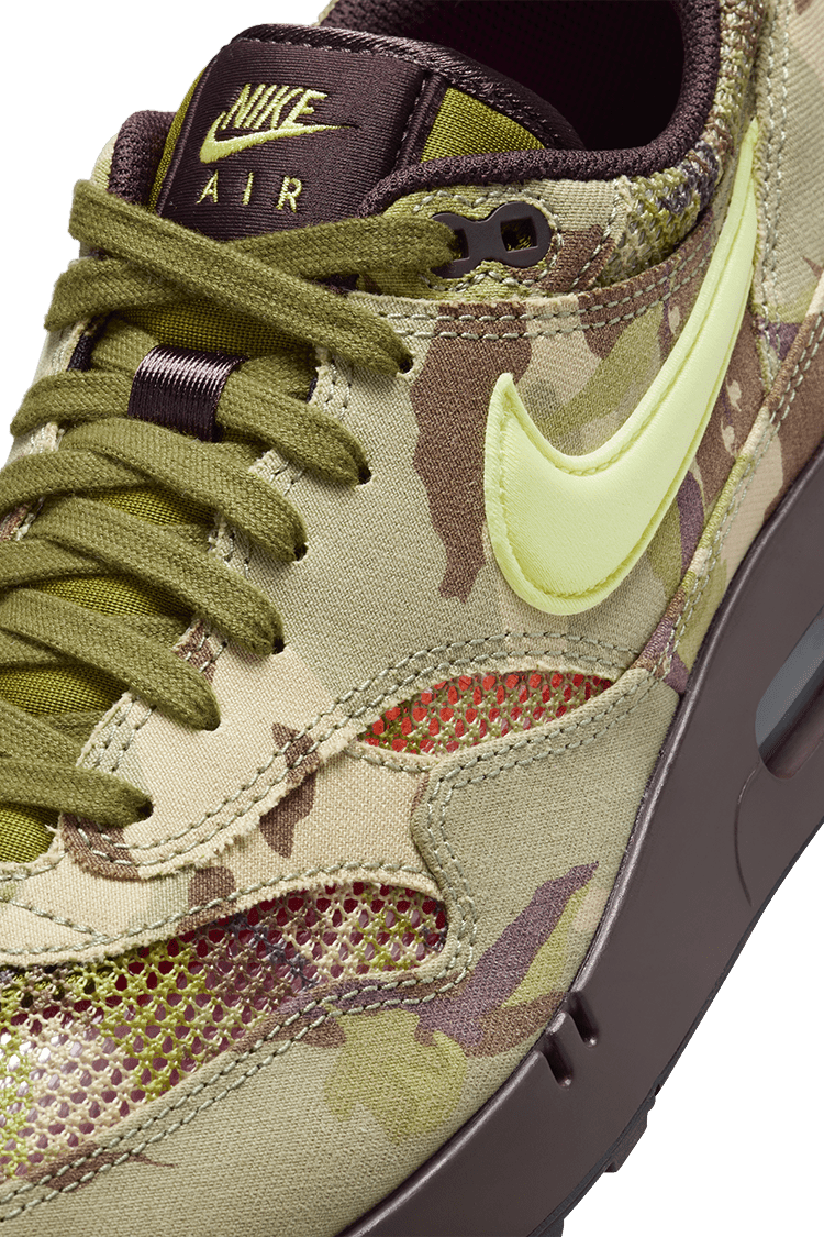 Air Max 1 86 Camo and Light Lemon Twist FN8358 200 release date. Nike SNKRS