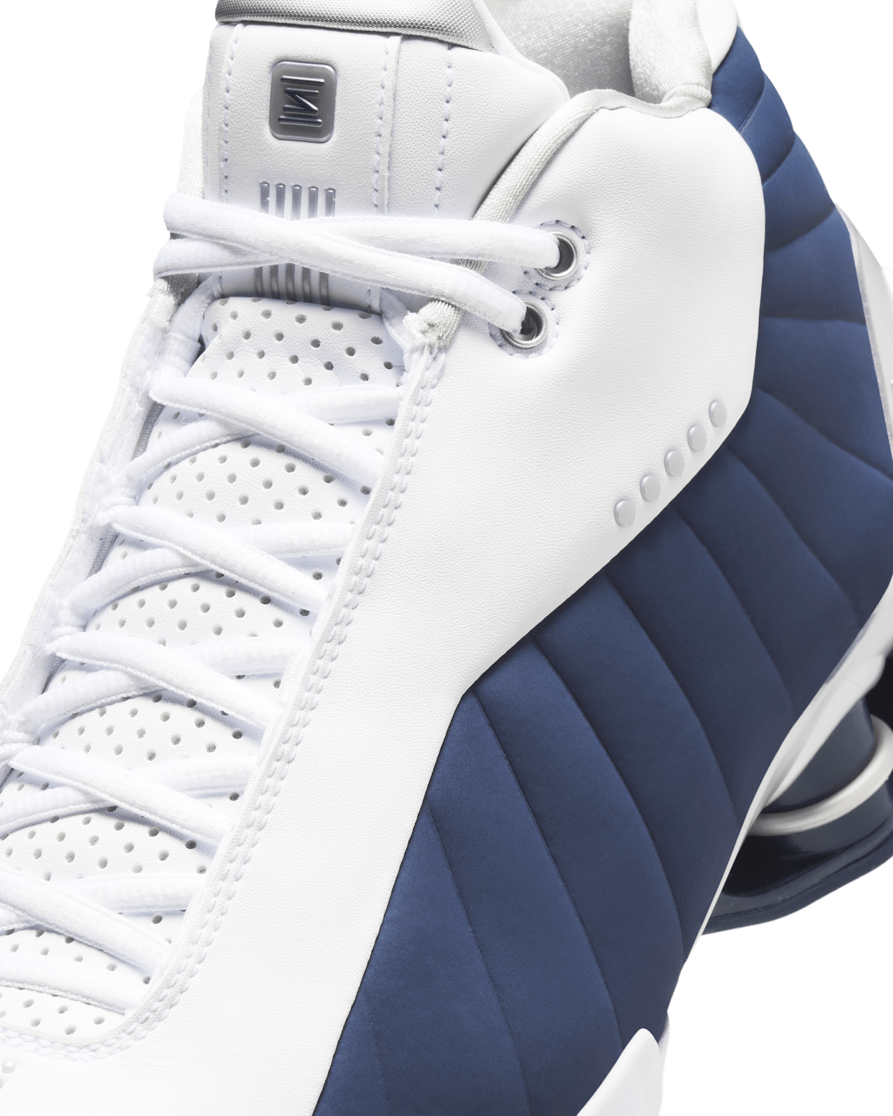 Nike Shox BB4 'White and Midnight Navy (Release Date)
