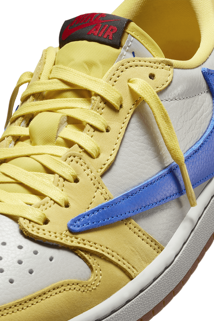 Fecha de lanzamiento de los Air Jordan 1 Low OG x Travis Scott "Canary" para mujer (DZ4137-700)