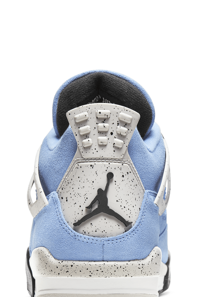 Blue jordans retro 4 hotsell