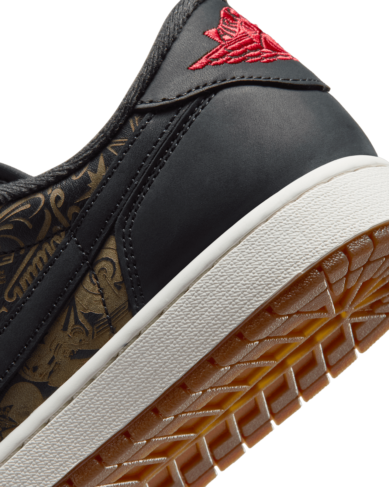Fecha de lanzamiento de los Air Jordan 1 Low OG "Laser" "Black and Varsity Red" (IV6750-001)