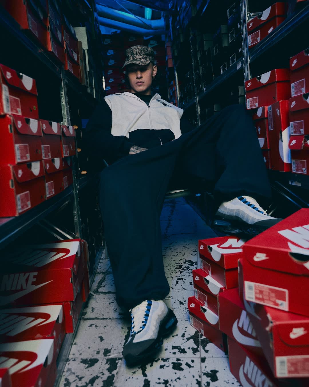 Air Max 95 "Cool Grey and Blue Spark" (IM7410-100) Erscheinungsdatum