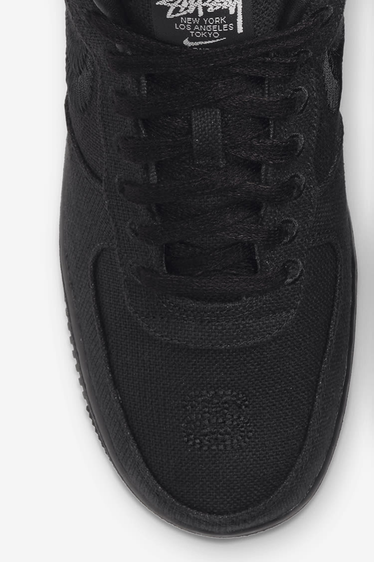 【NIKE公式】エア フォース 1 x ステューシー 'Triple Black' (CZ9084-001 / AF 1 LOW X STÜSSY)