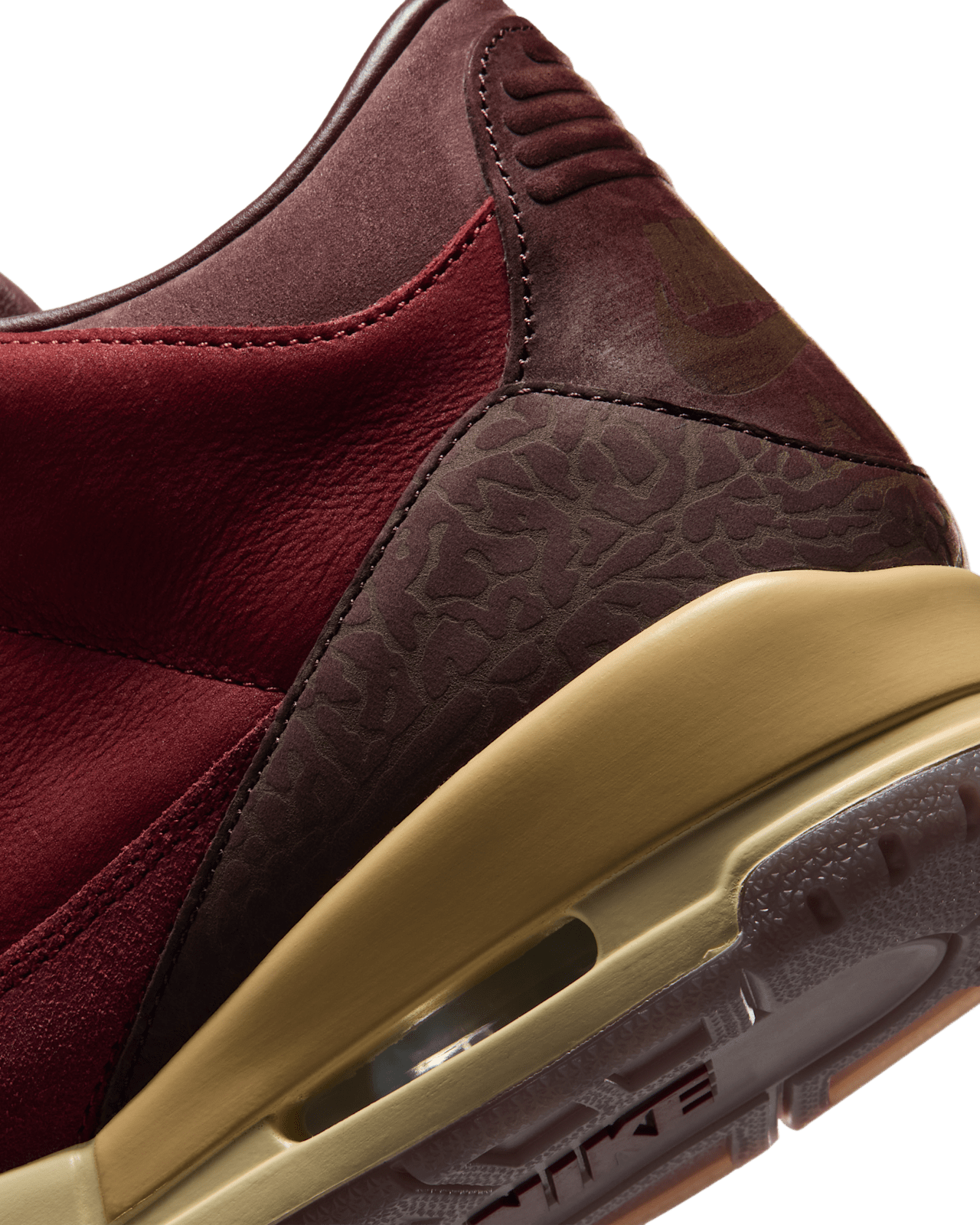 Fecha de lanzamiento de los Air Jordan 3 "BIN 23" "Team Red and Burgundy Crush" (IO7744-23)