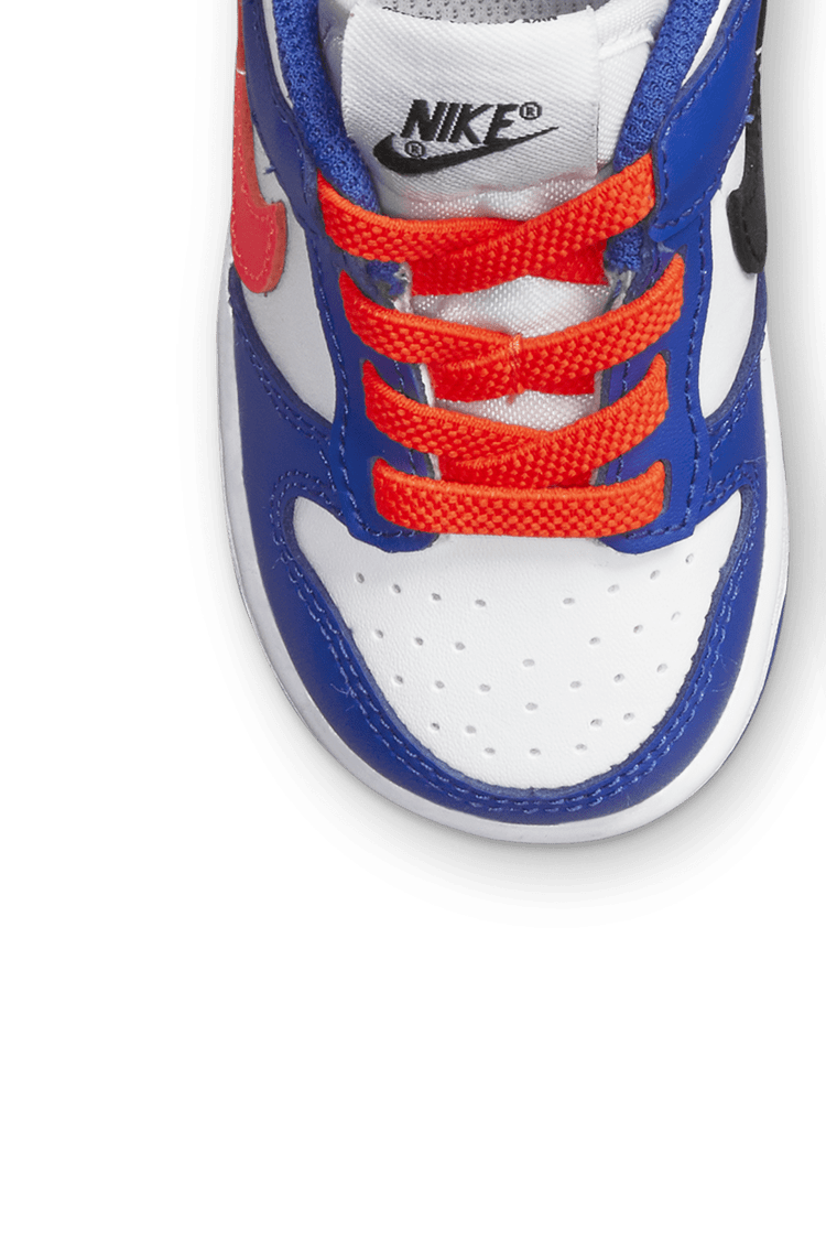 Toddler Dunk Low 'Bright Crimson and Game Royal' Release Date