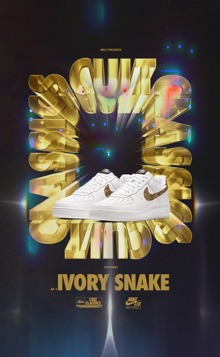 วันเปิดตัว Air Force 1 Low "Ivory Snake" (AO1635-100)