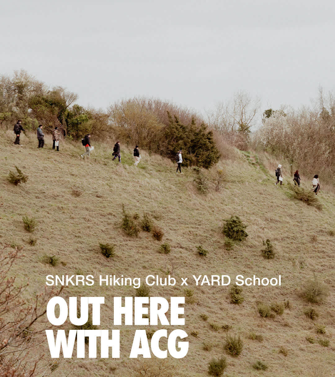 SNKRS Hiking Club x YARD School