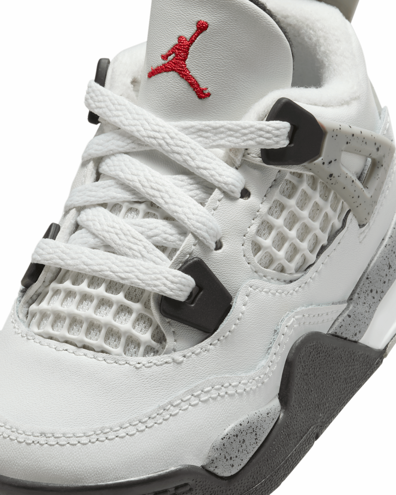 IB4388-100 Toddler Jordan 4 'White Cement'