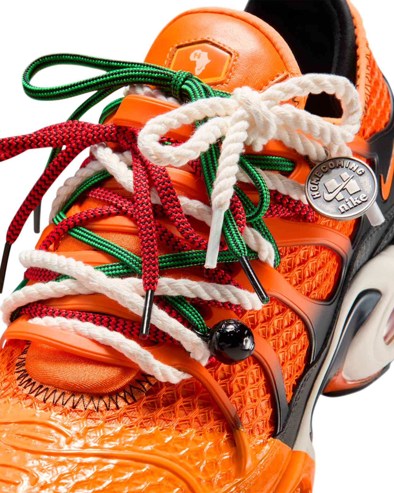 Lanceringsdato for Air Max Plus x HOMECOMING "African Sunrise" "Bright Mandarin and Safety Orange" (IM4960-800)