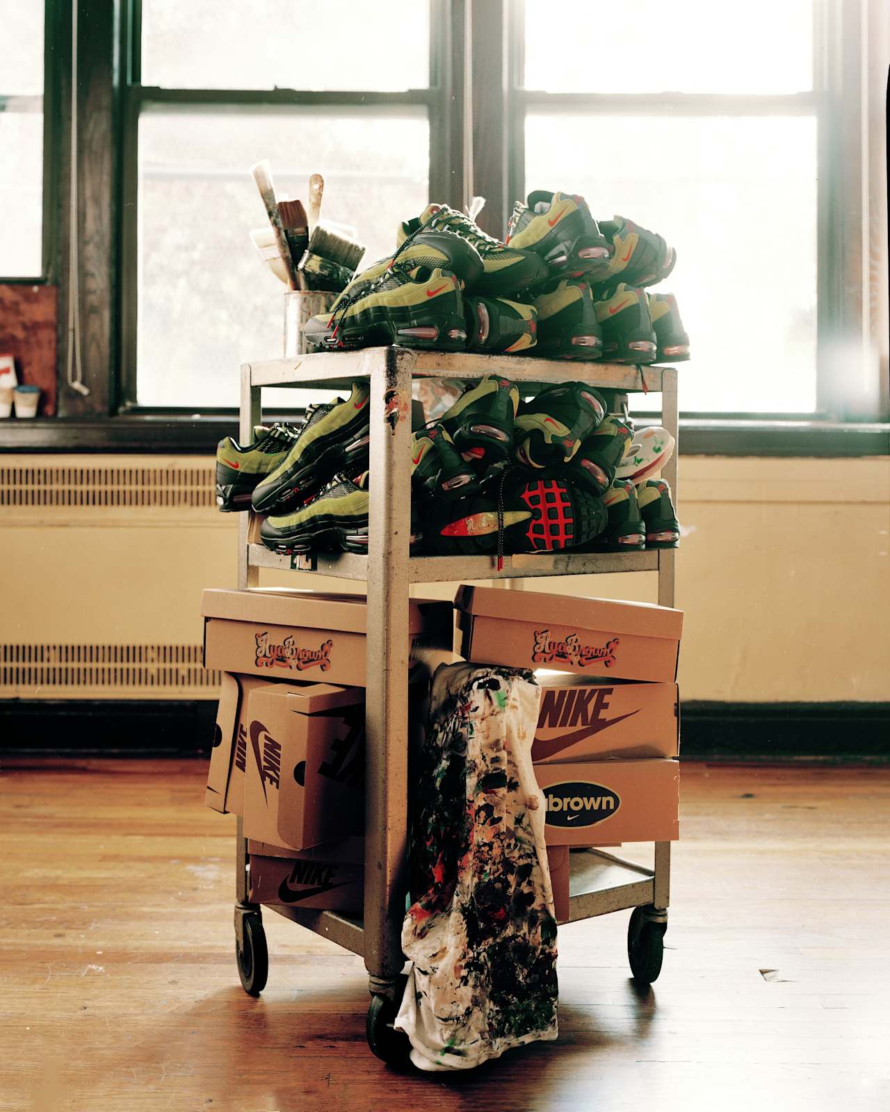 Air Max 95 Big Bubble x Aya Brown 'Atomic Green and Black' (IQ6687-300) Release Date