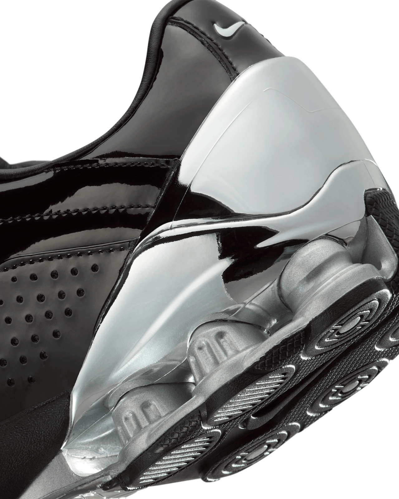 Fecha de lanzamiento de los Total 90 Shox Magia "Black and Metallic Silver" para mujer (IM9326-001)