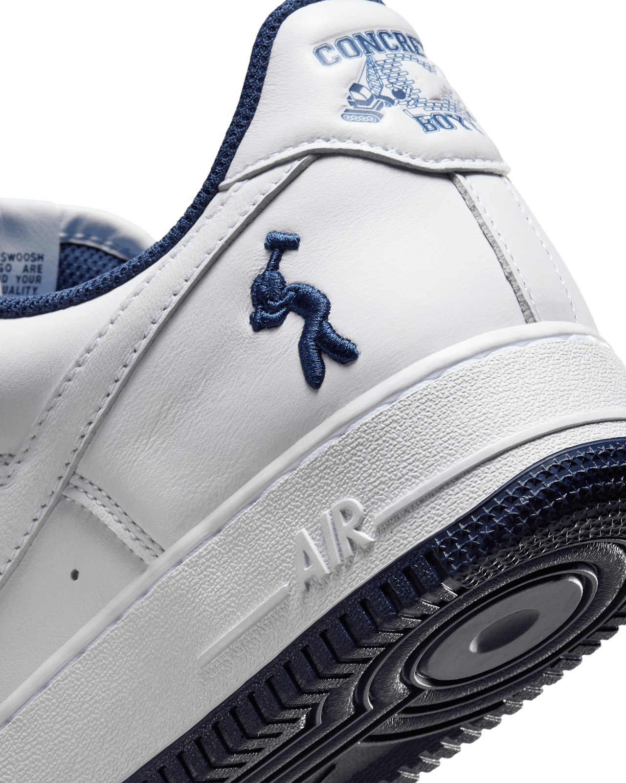 Data de llançament de les Nike Us Force 1 "White and Midnight Navy" (IB5720-100)