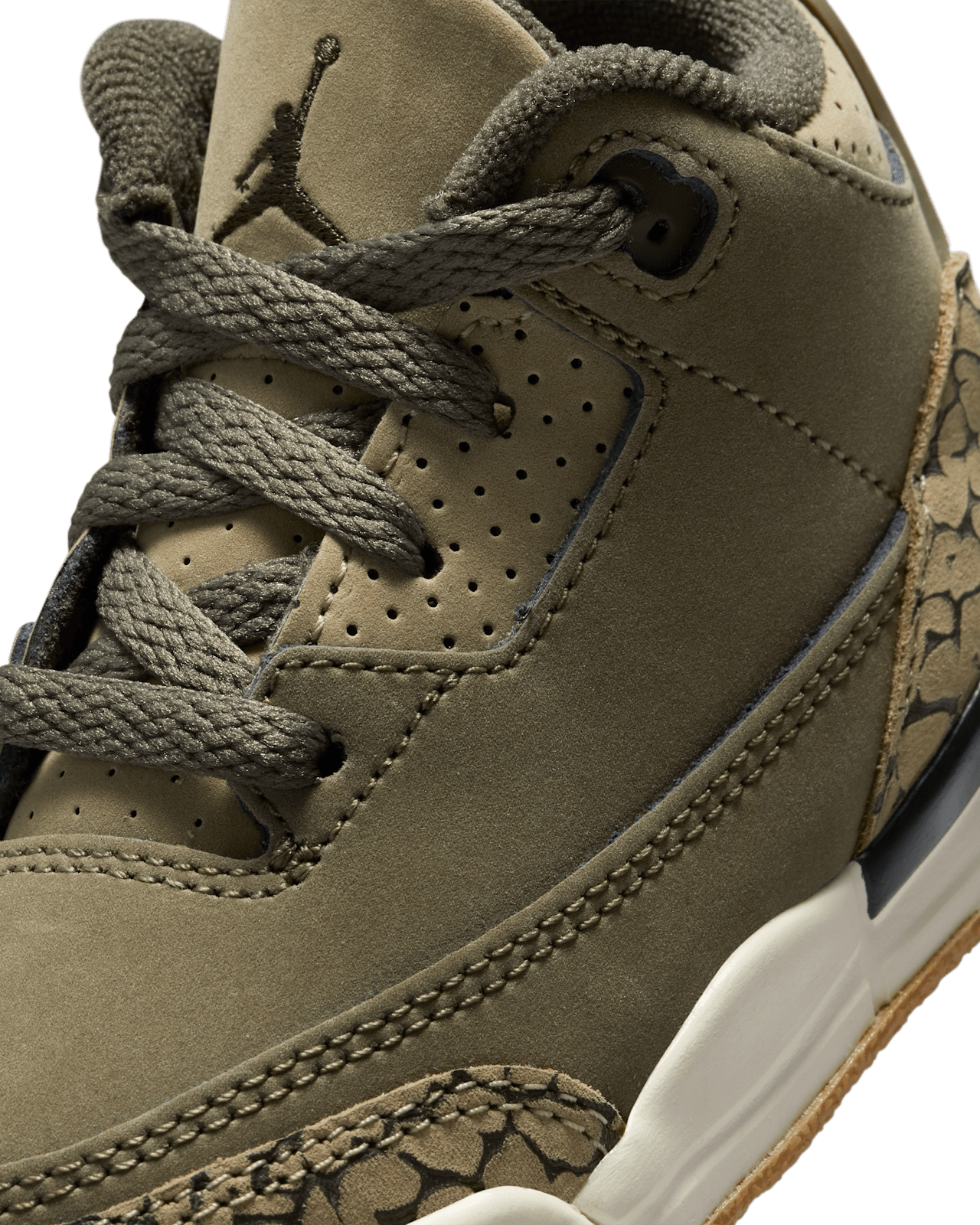 Toddler Jordan 3 'Medium Olive' (DM0968-202)