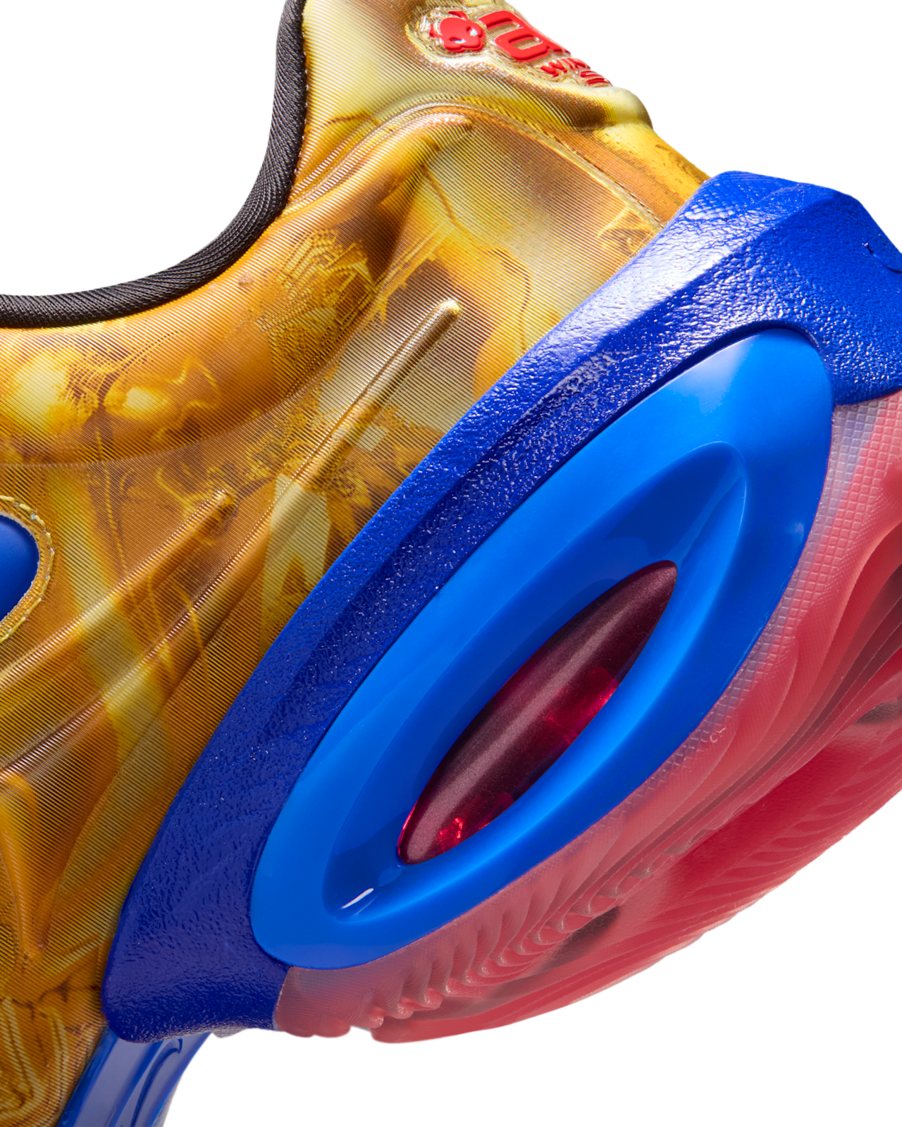 Fecha de lanzamiento de los Air Max Muse x WINDOWSEN "Metallic Gold and Chile Red" para mujer (IQ3838-700)
